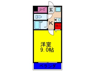 メゾン南江口の物件間取画像